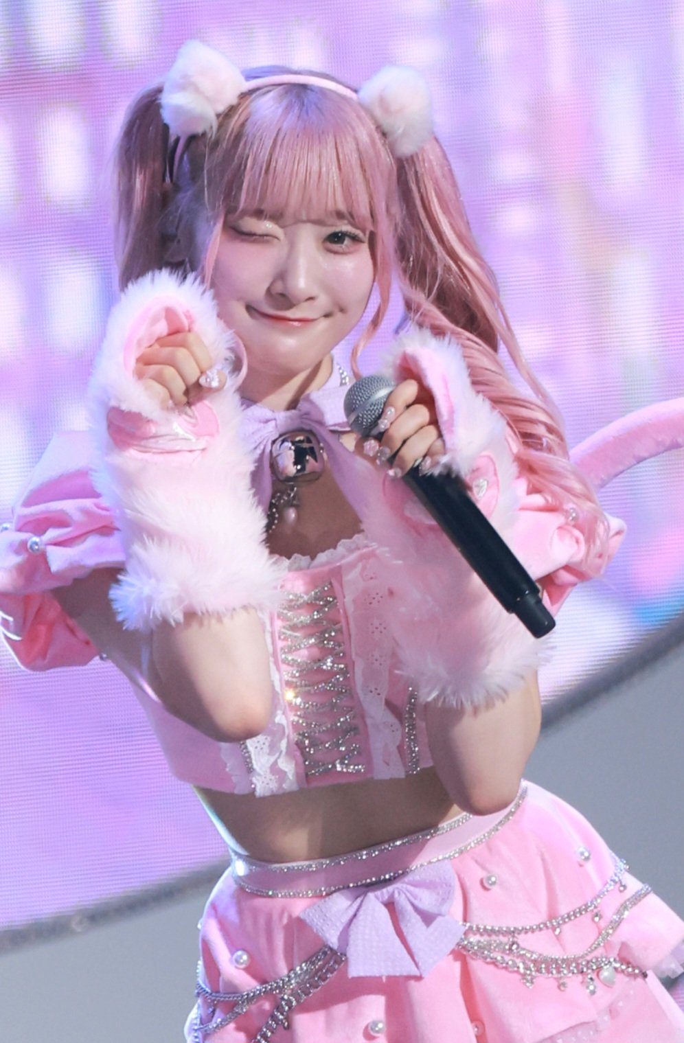 イコラブ 齋藤樹愛羅 猫衣装 ヨリ 直筆 コメイラ有 イコラブ 齋藤樹愛