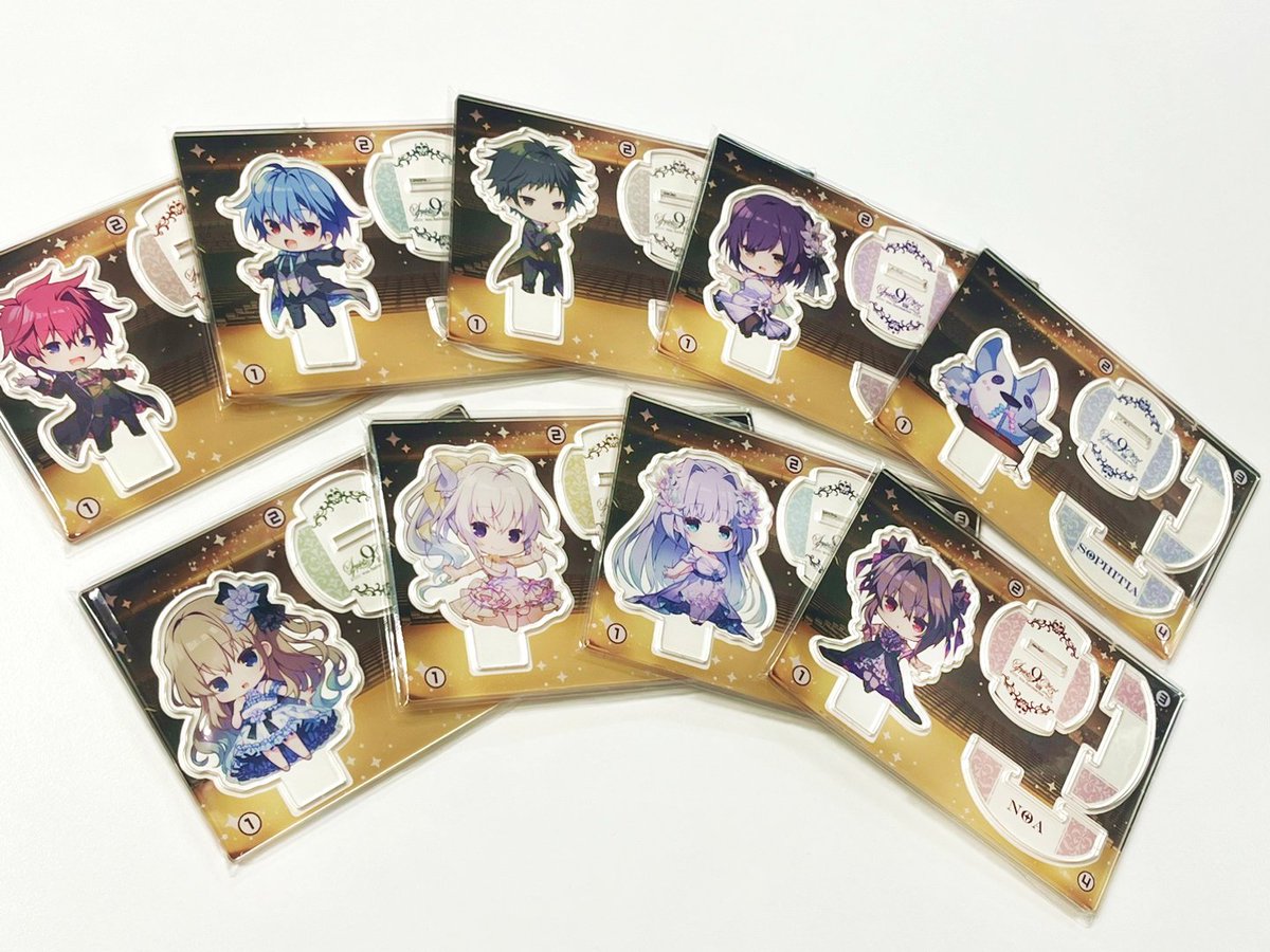 9SC2 グッズ情報8】 『ゆらゆらアクリルスタンド』が シンフォニック