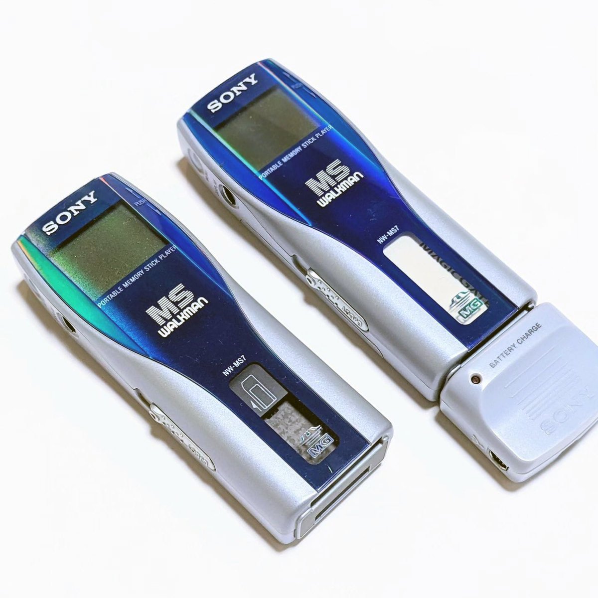 The first Memory Stick Walkman, the NW-MS7, was released in 1999