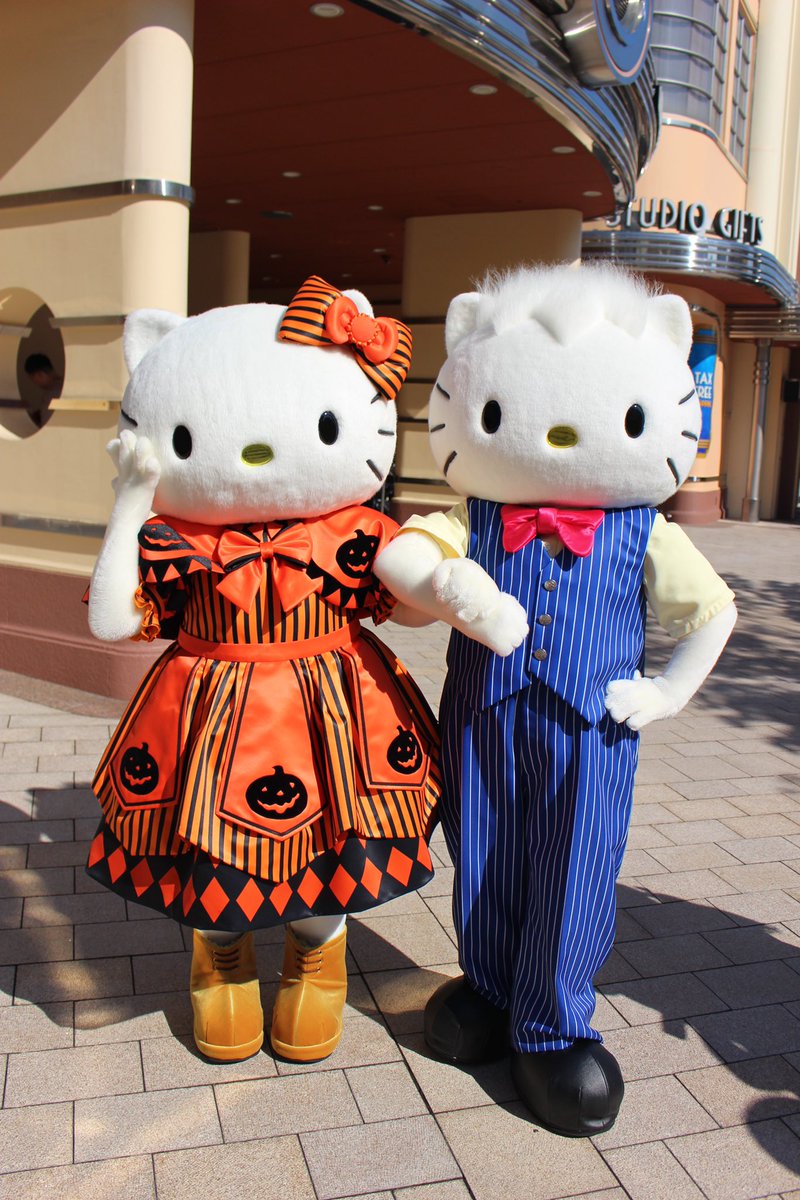 キティちゃんの新衣装可愛すぎる😭🫶 #USJファン #USJハロウィン #USJ_now