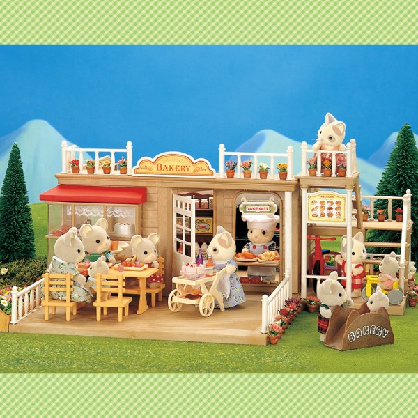 こちらは1996年発売の『森のパン屋さん』です♪ 店長は、ミケネコの