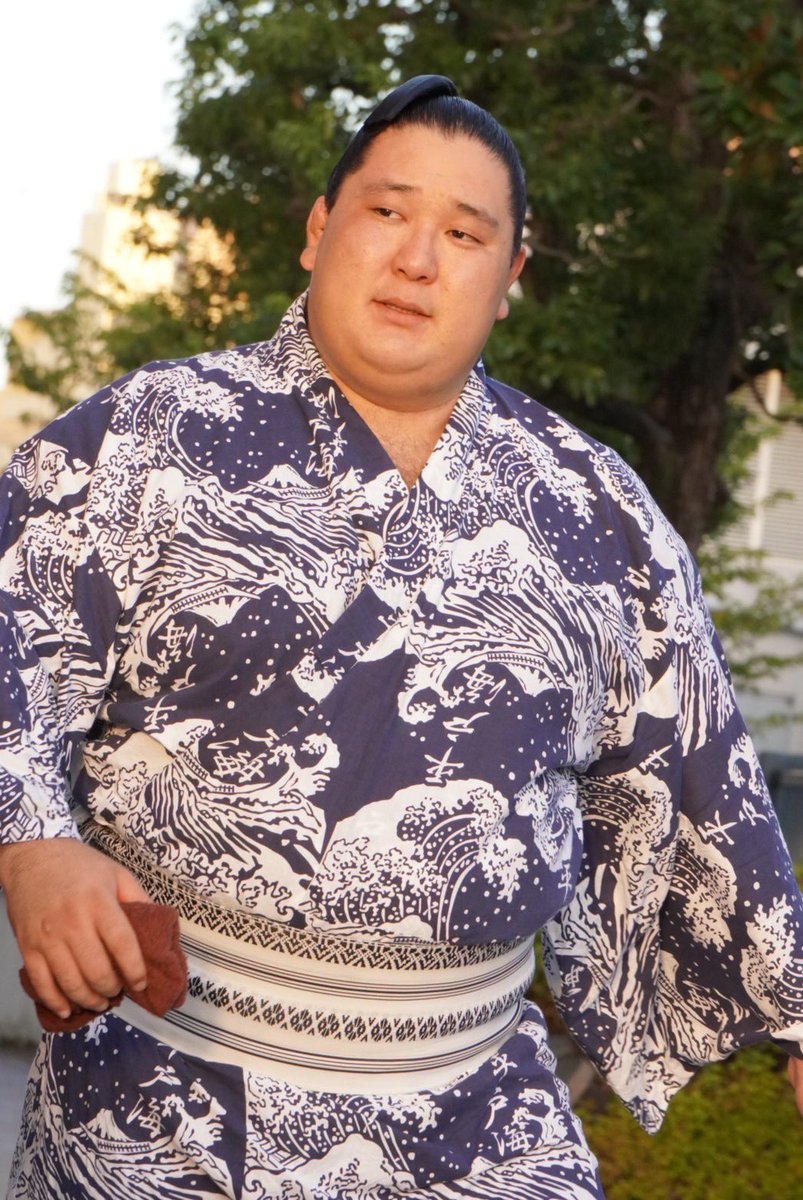 今日も頑張っていきましょう。 ＃狼雅 #二子山部屋 #大相撲