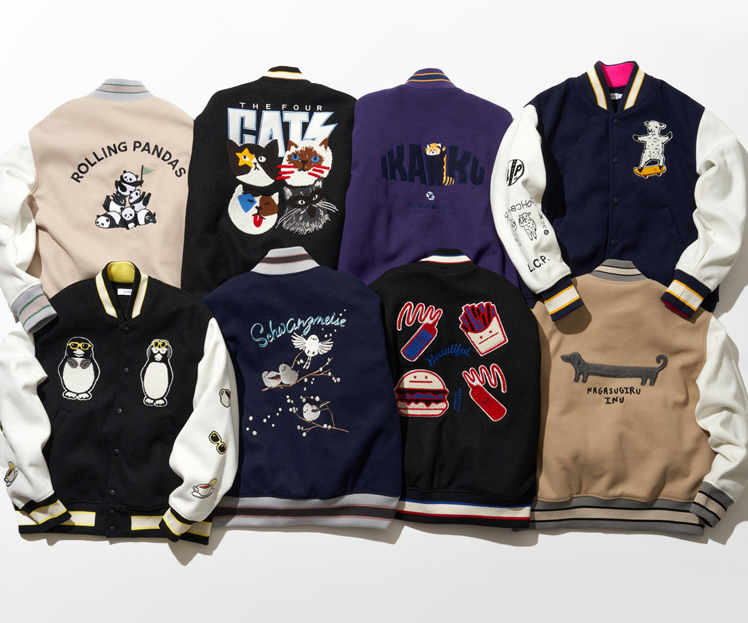 ⋱🆕デザインのスタジャン🍂⋰ 昨年大好評だったスタジャンが今年は新