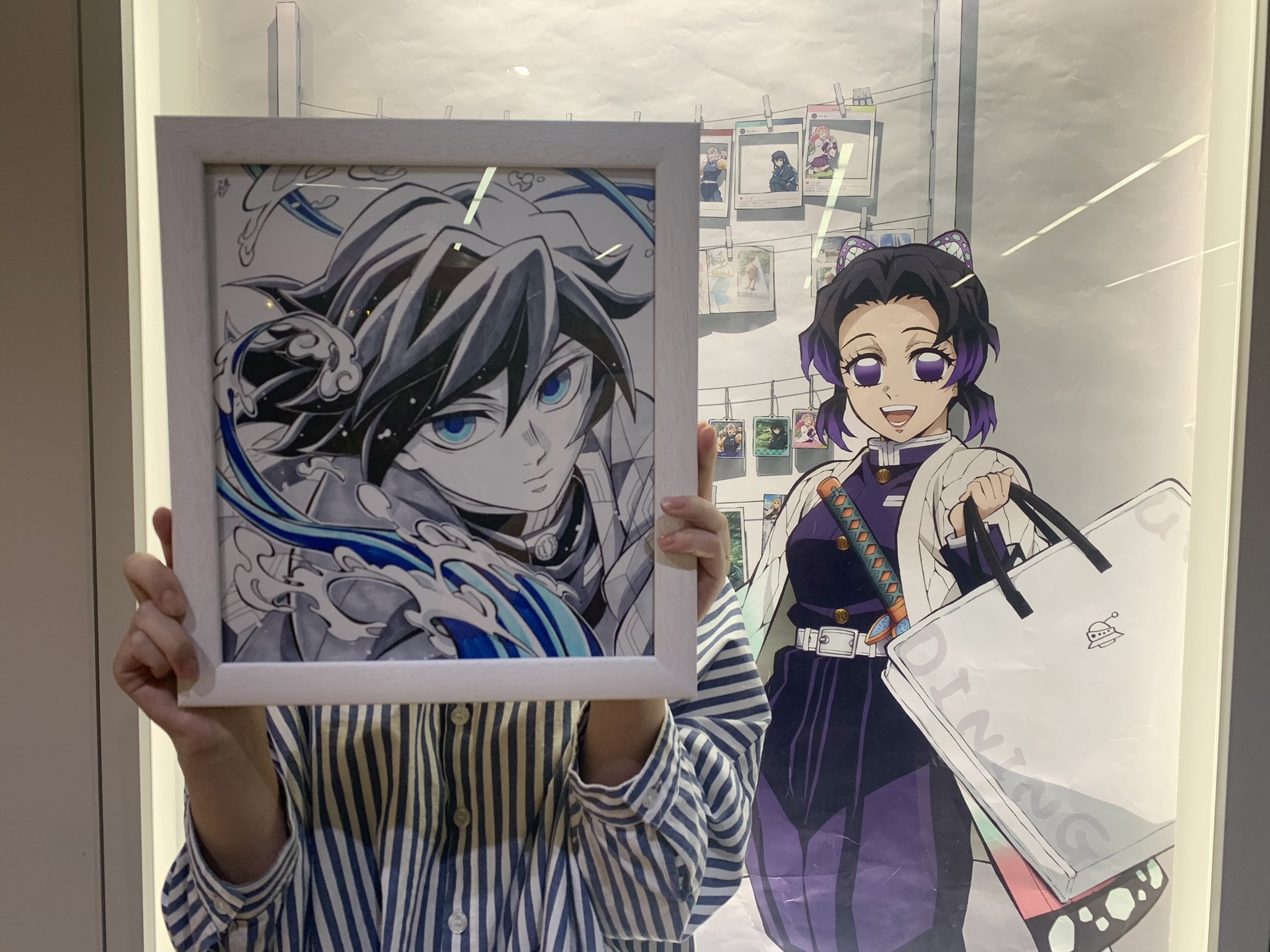 鬼滅の刃 立志編 ダイニング Wチャンス B2原画ポスター 栗花落カナヲ