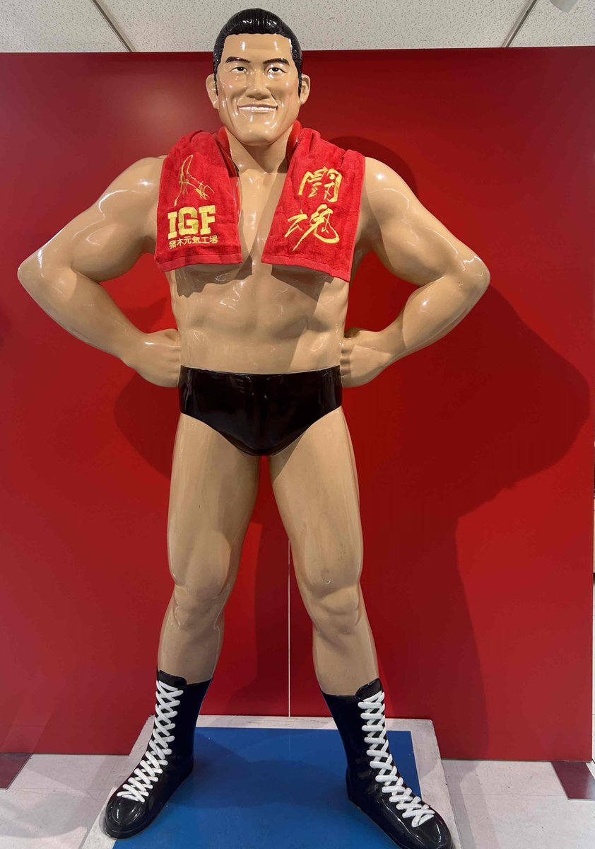 WWE殿堂入りリング展示💍】 2010年日本人レスラーとして初の WWE殿堂