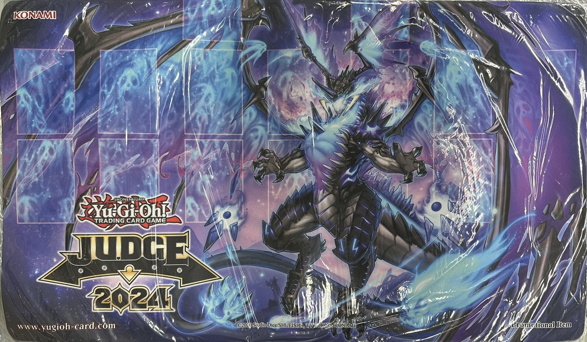 遊戯王OCG 公式プレイマット 2018 ジャッジ 魔妖プレイマット 世界15枚