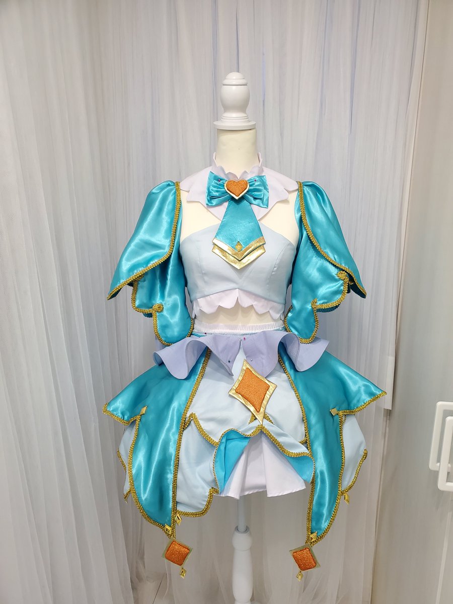 名探偵プリキュアキュアエクレール衣装進捗袖、ほんとに意味わから