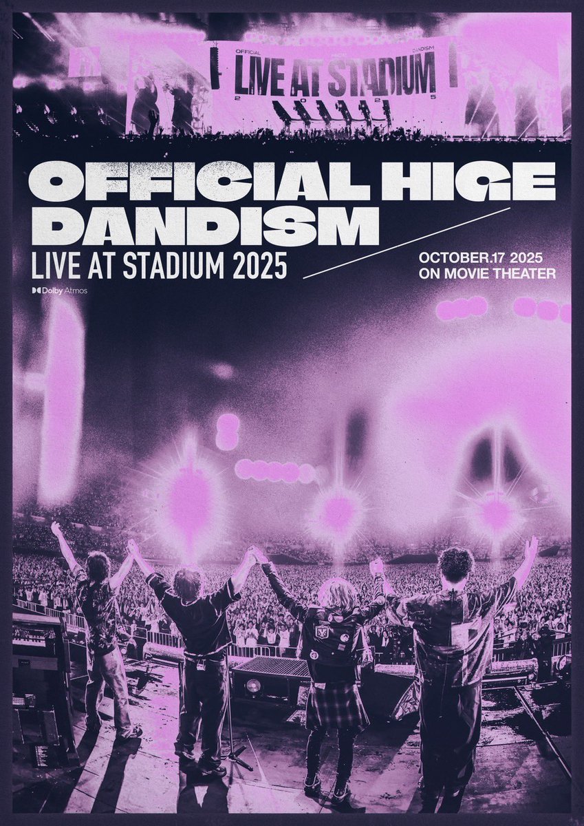ONLINE STORE】 「劇場版OFFICIAL HIGE DANDISM LIVE at STADIUM 2025