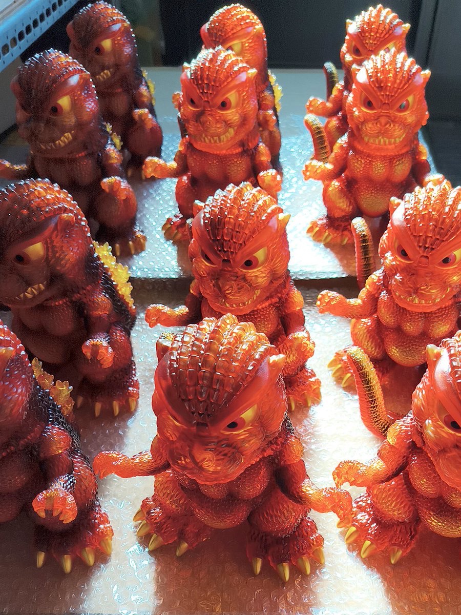 BK新生です！ワンフェス2026冬、当日限定フィギュア「バーニングゴジラ