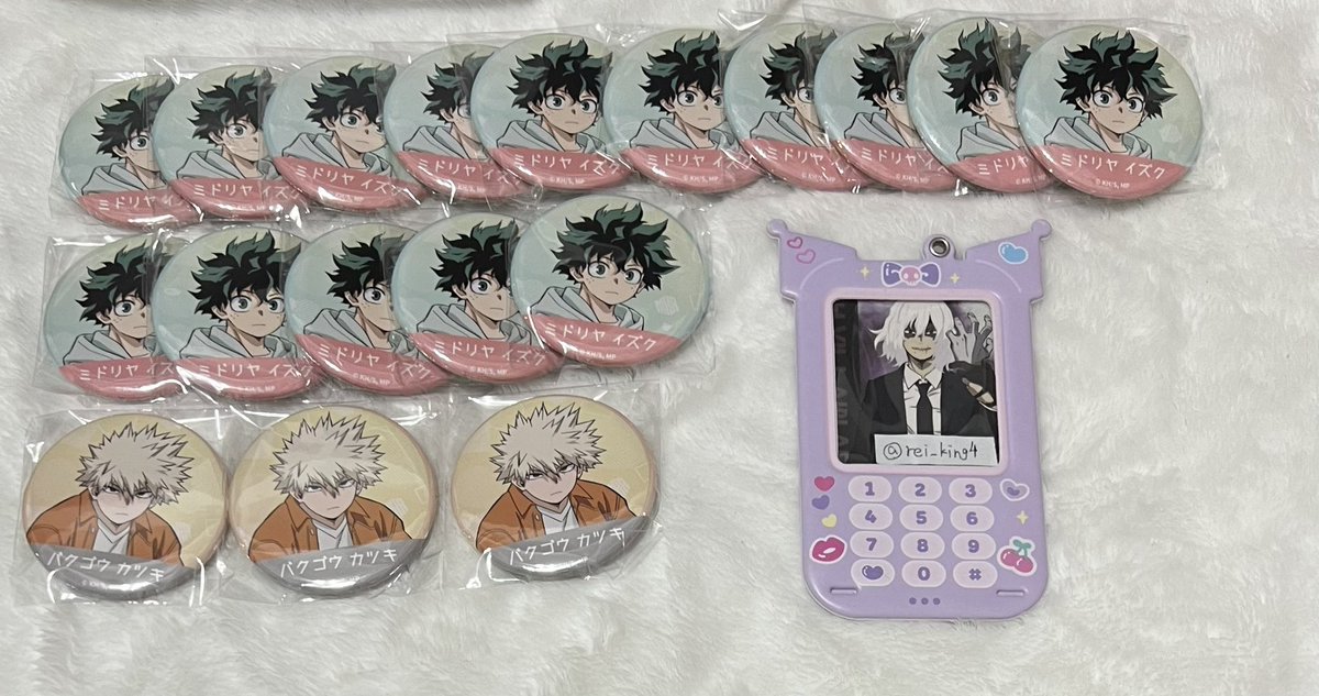 死柄木弔 light colorヨドバシ缶バッジ 21個セット 死柄木弔 light