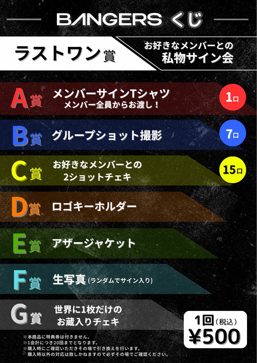 BIG BANG くじ 2016 ラスト賞 チェキ ZZ BIGBANGくじ2016」全国の