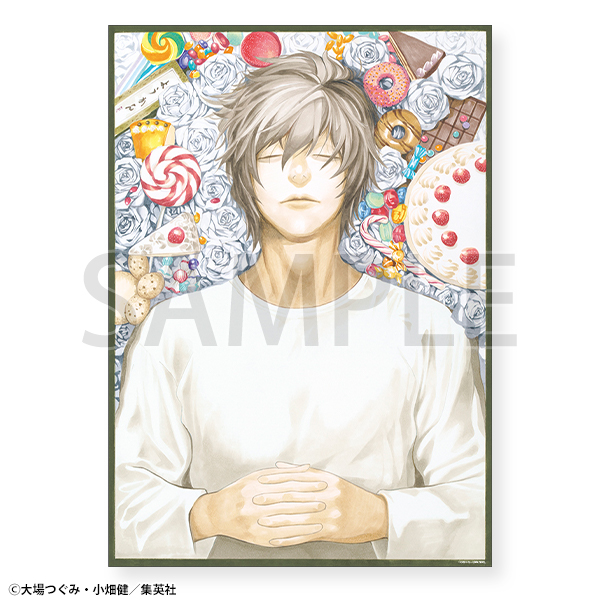デスノート展 グッズ情報】 □B2ポスター 巡回展を記念して、小畑先生