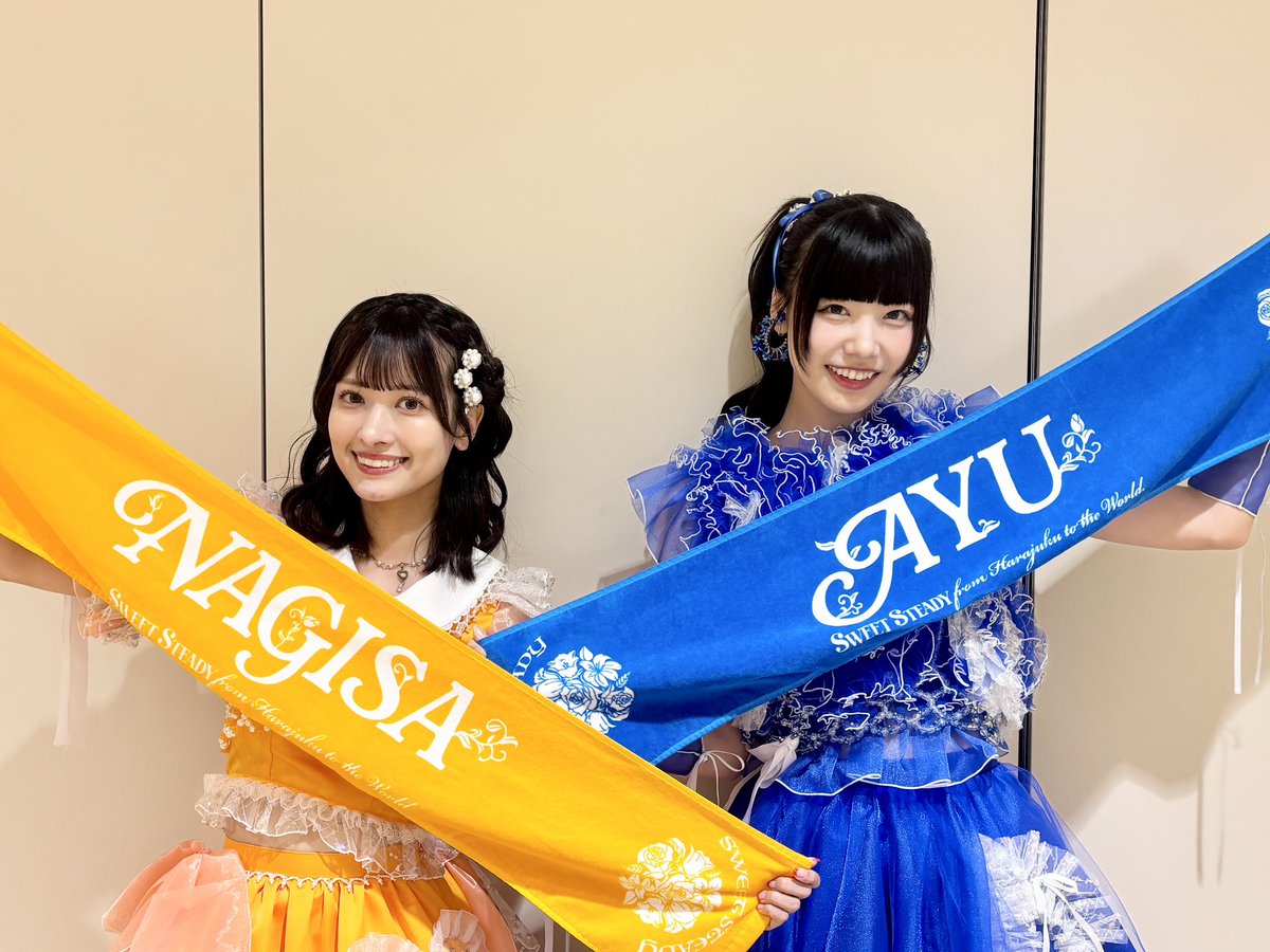 ✨＼このあと11時より販売開始／✨ 💙奥田彩友 @ayu_ss0107 🧡庄司