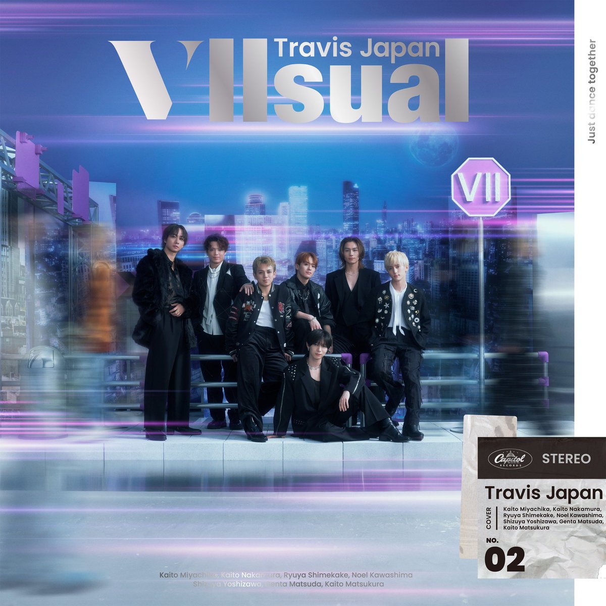 2024.12.4 Release 2ndAlbum「VIIsual」🏙️ ⋱ 4形態全てのジャケット