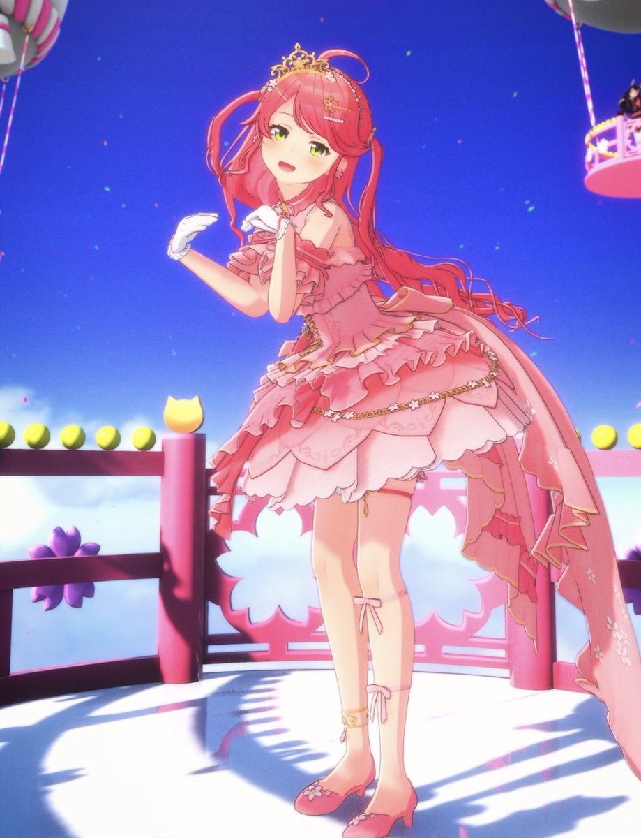 ⋱ 🌸short投稿したにぇ🌸 ⋰ ソロライブドレス衣装で 1135 踊ってみた