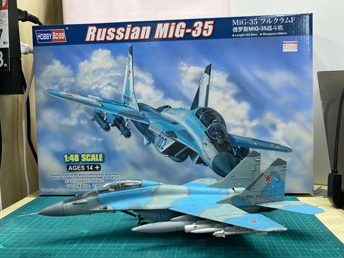 ホビーボス 「1/48 MiG-35 フルクラムF」入荷致しました！ 当店では
