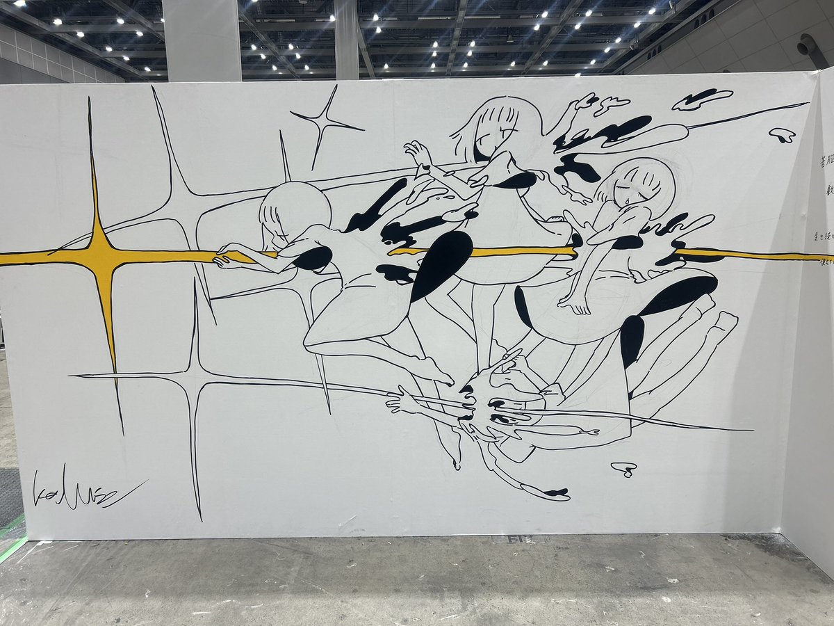 生きて」 ライブペイント デザフェス本当に、本当にありがとうご