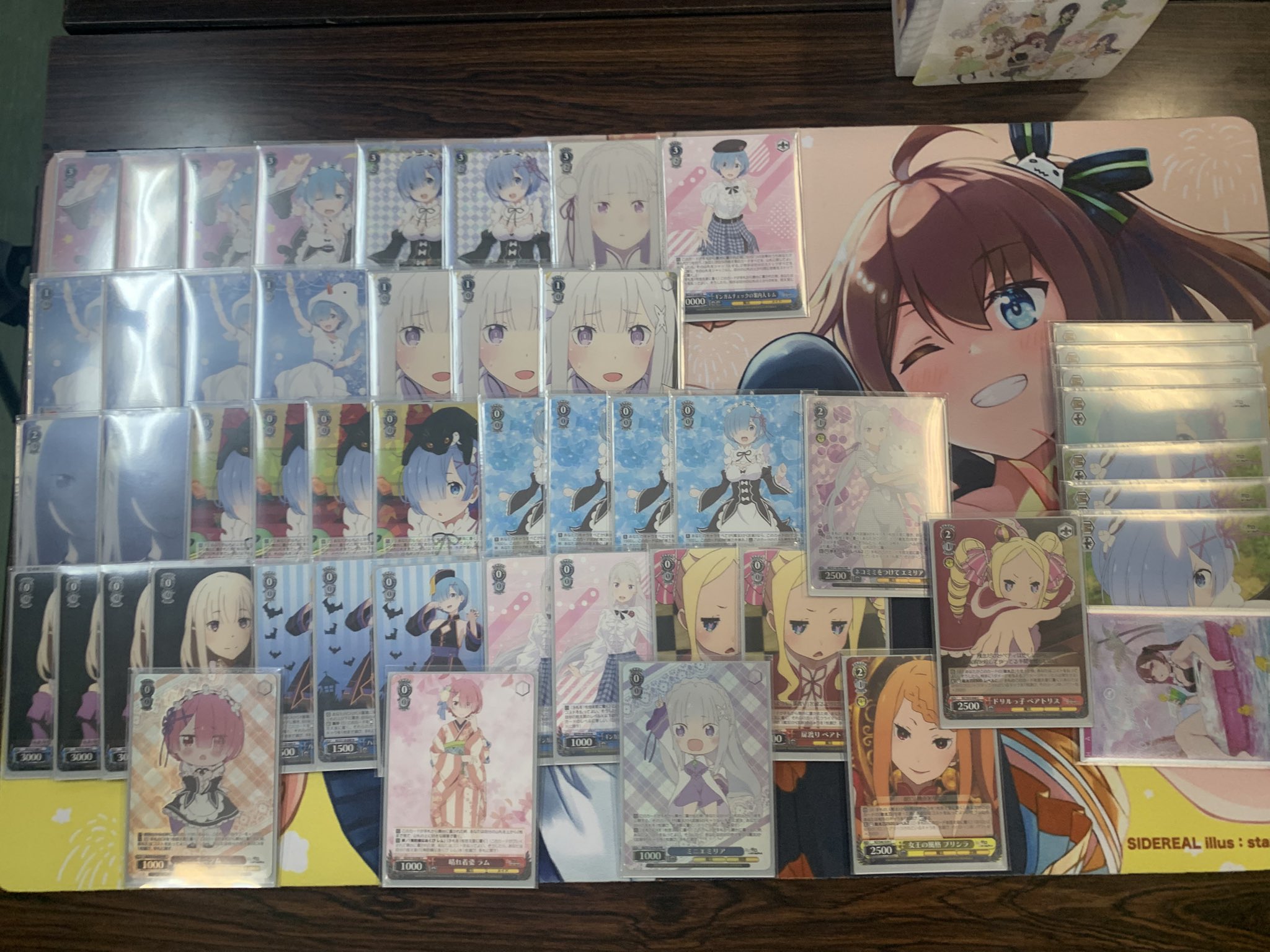 ヴァイス リゼロ 8門 デッキ ほぼフルホイル ヴァイス リゼロ 8門