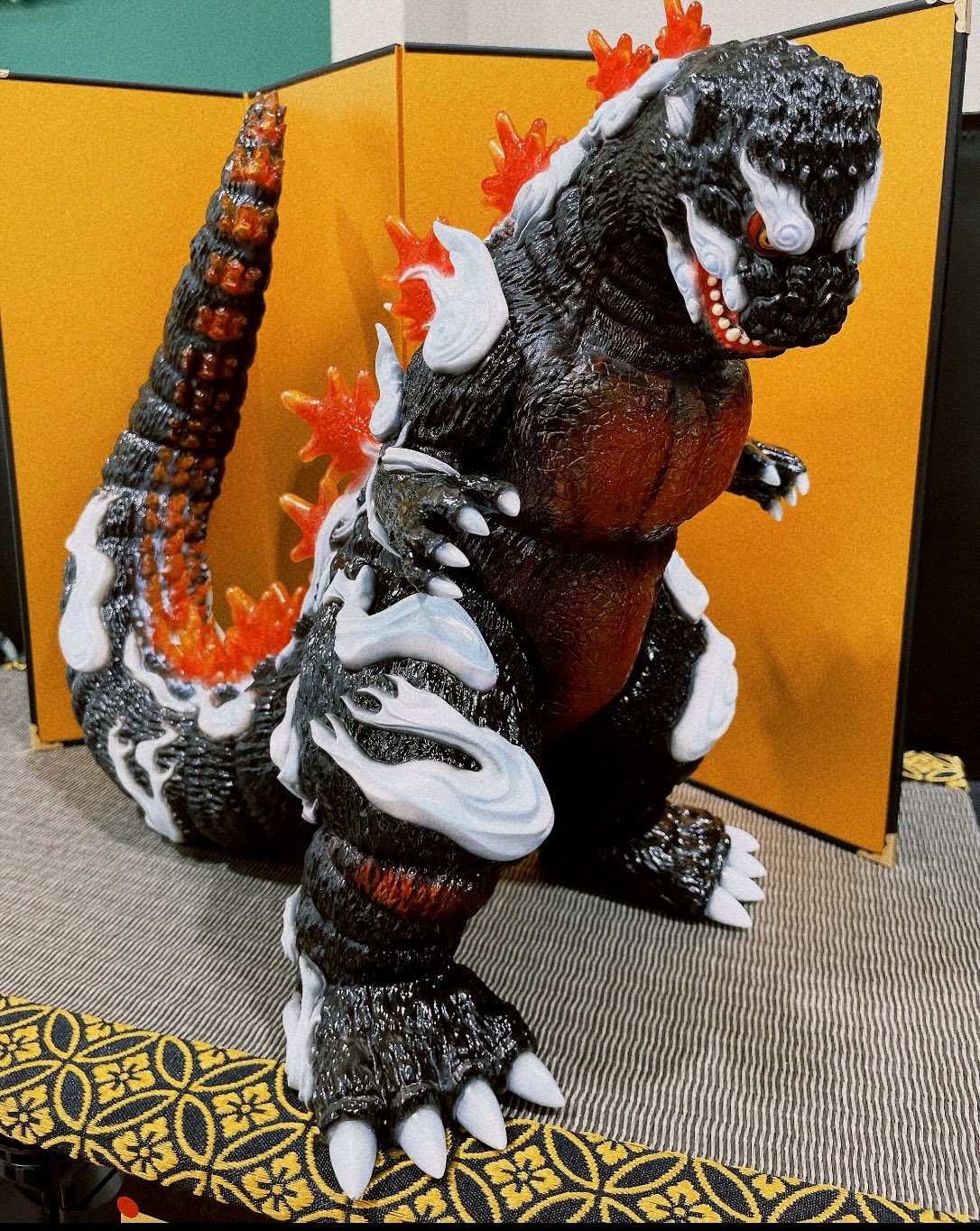 frogtreeゴジラ (1995) 不知火 Godzilla ソフビ GODZILLA VINYL ART-BC
