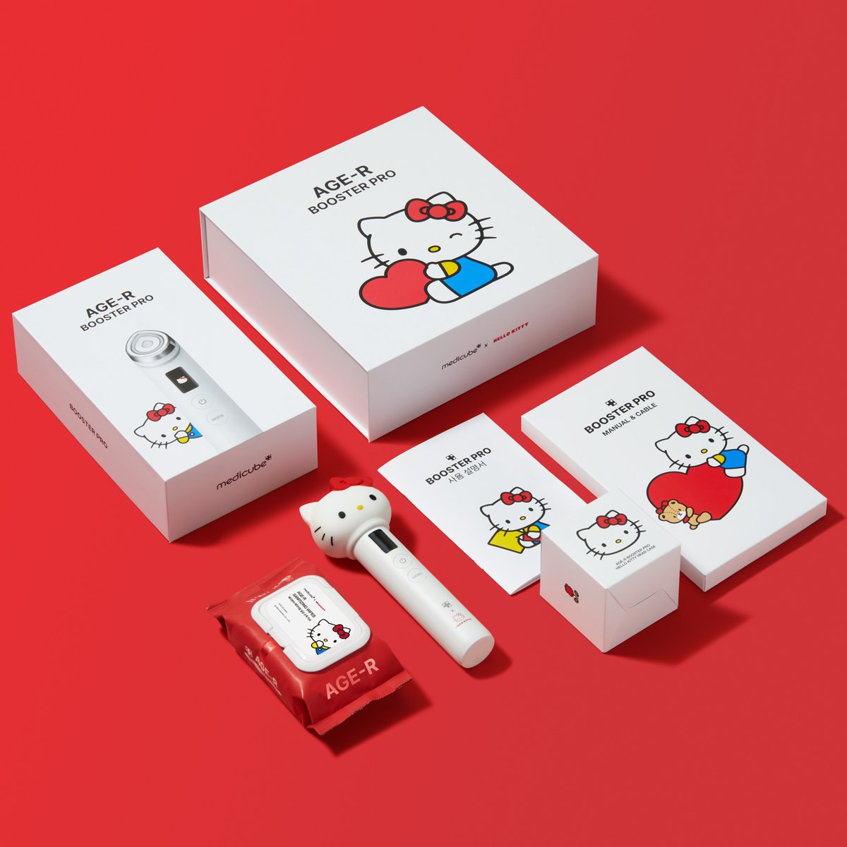 🍎 【medicube】AGE-Rブースタープロ X HELLO KITTY 🍎 ベスコス第1位