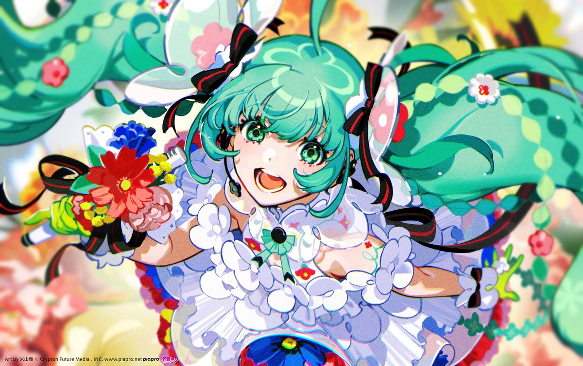 お知らせ】 2025年に開催される初音ミクJAPANツアーのビジュアルと