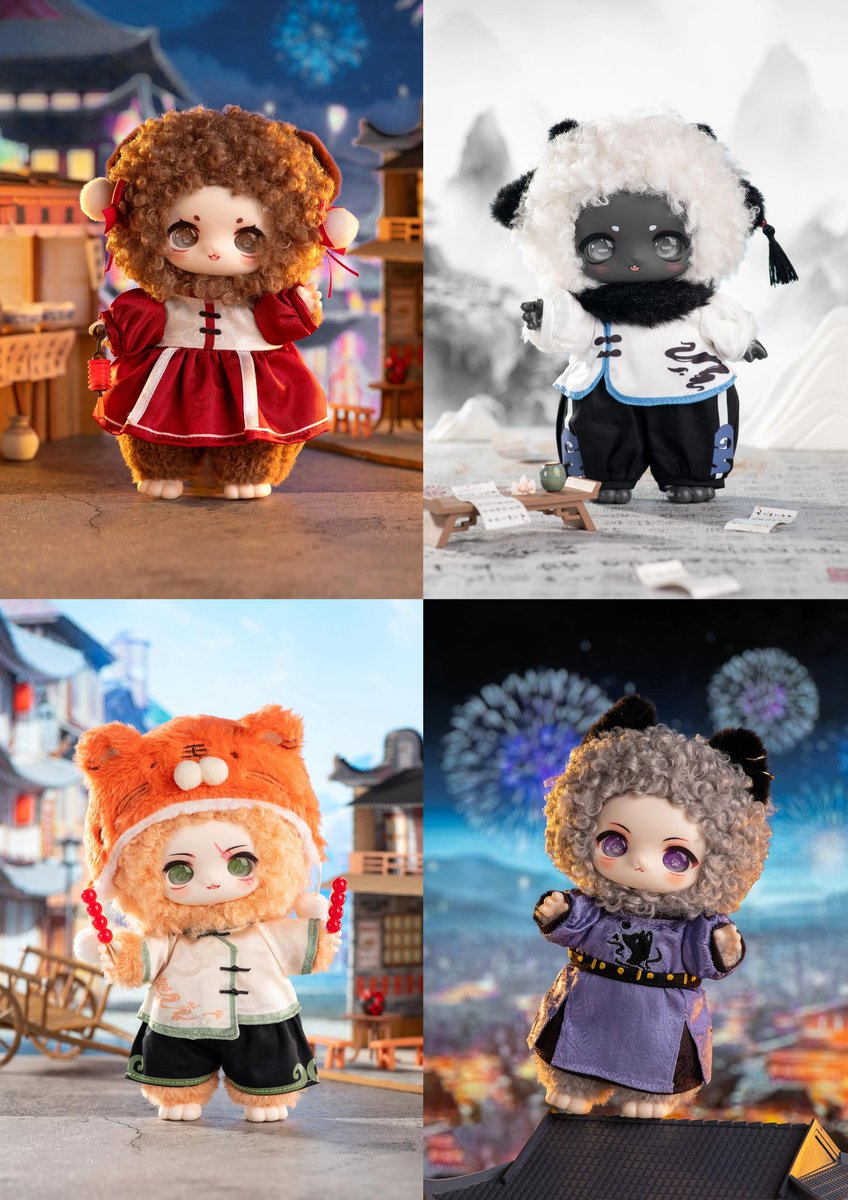 🆕ぬいぐるみ新作速報🆕 次元界TOY(WAN LE XUN CHAO)社よりNAGIの