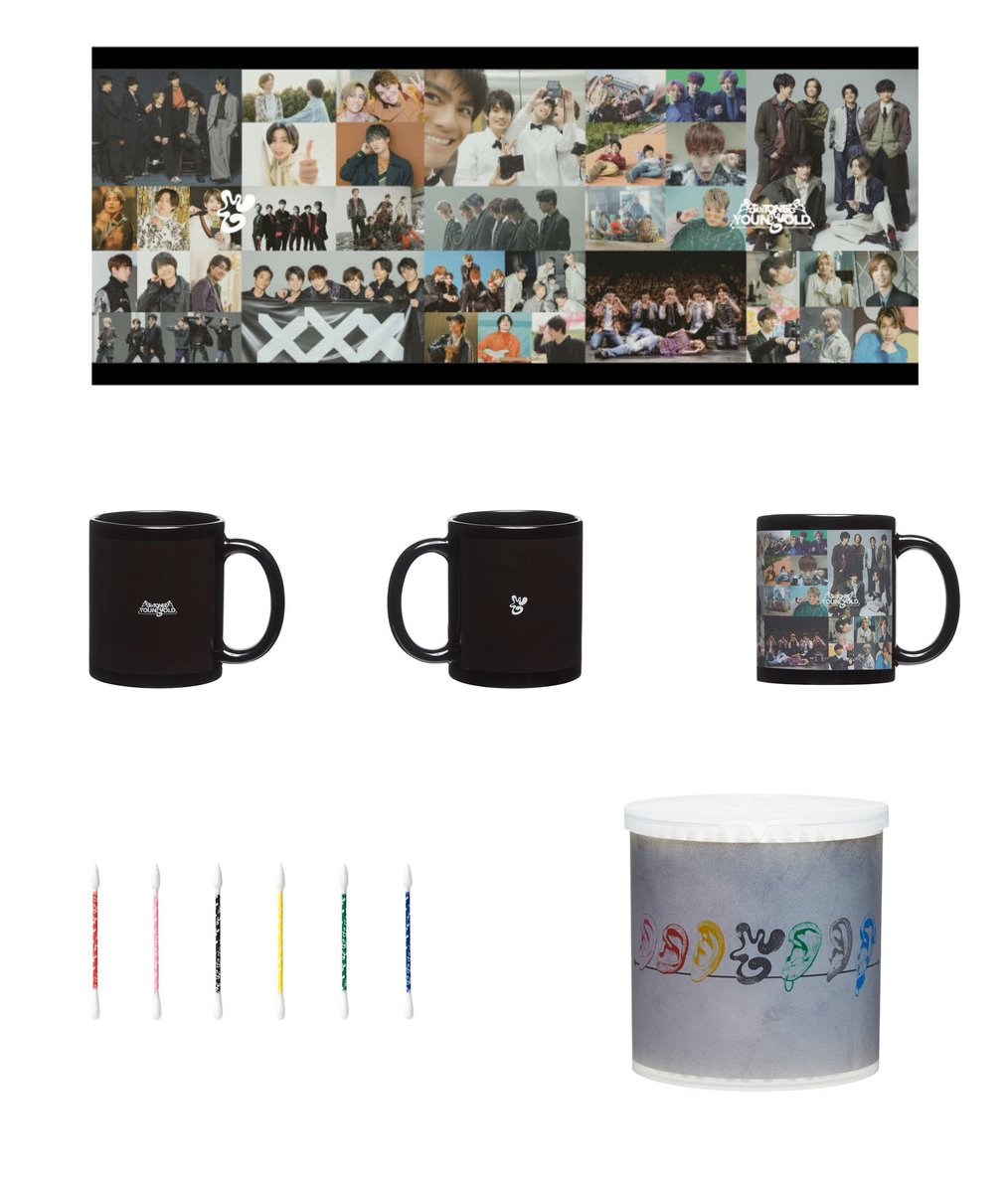 SixTONES】YOUNG OLD オフィシャルグッズ オリジナルペンライト YOUNG