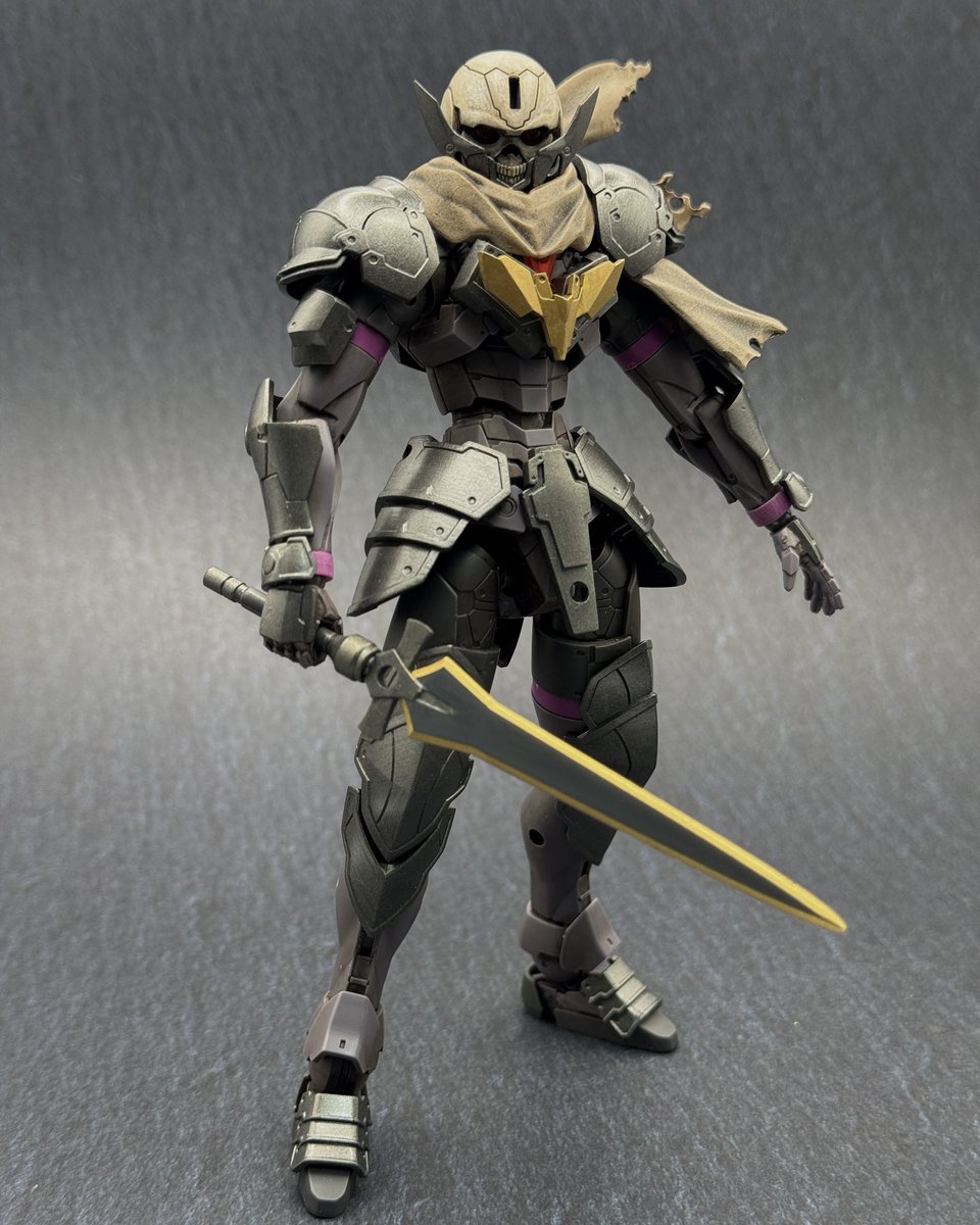 先日プチ塗装した30MFローザンナイトに30MMのマルチクロスを被せてみ