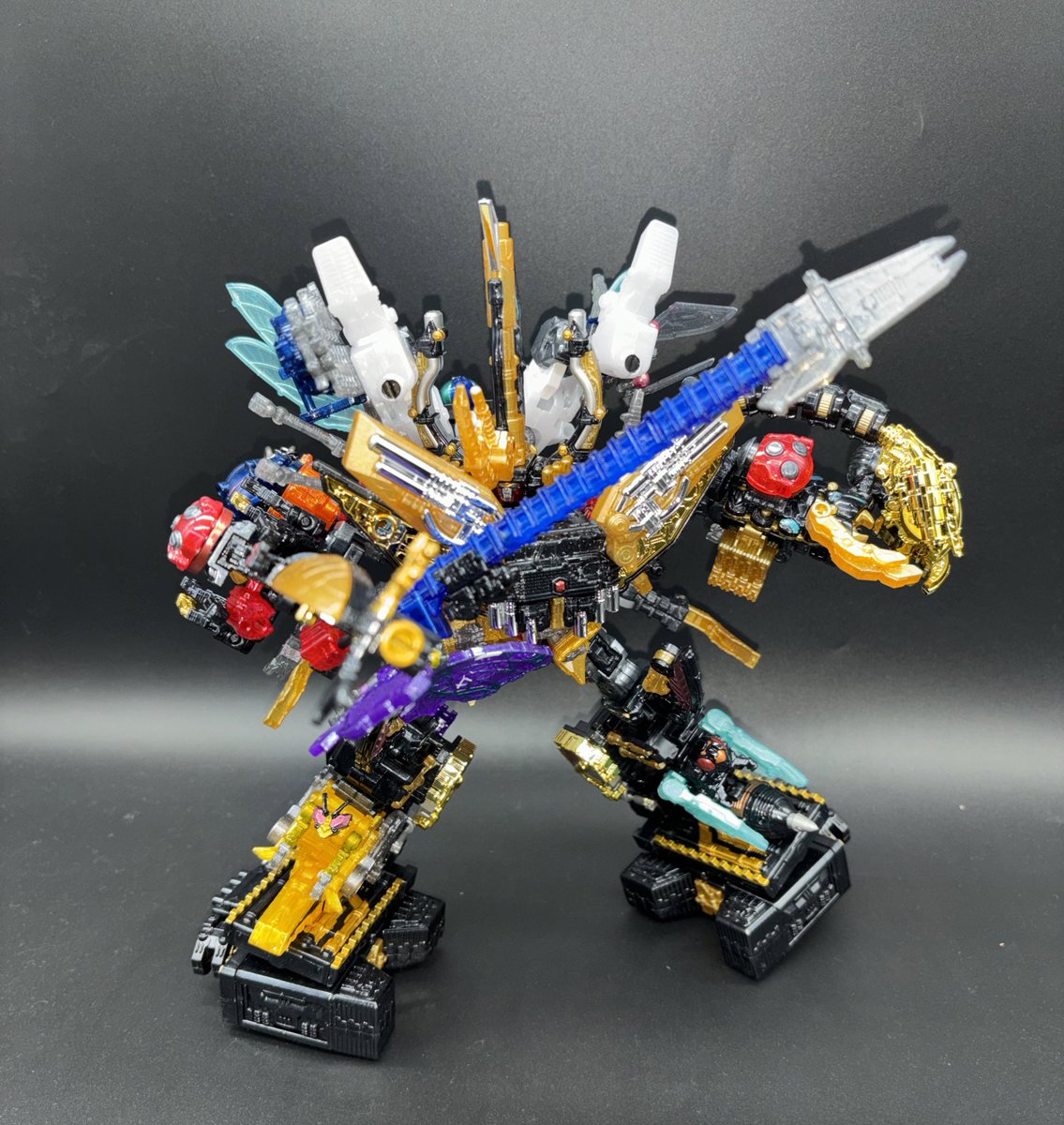 おはようございます！ ゴッドクリアメッキverのゴッドキングオージャー