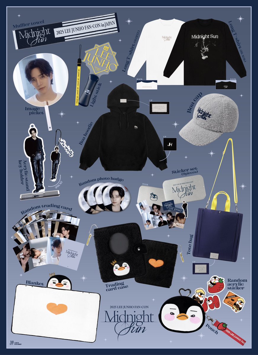 LEE JUNHO グッズセット2PM ジュノ 2025 LEE JUNHO FAN-CON 〈Midnight Sun〉 in JAPAN オフィシャル