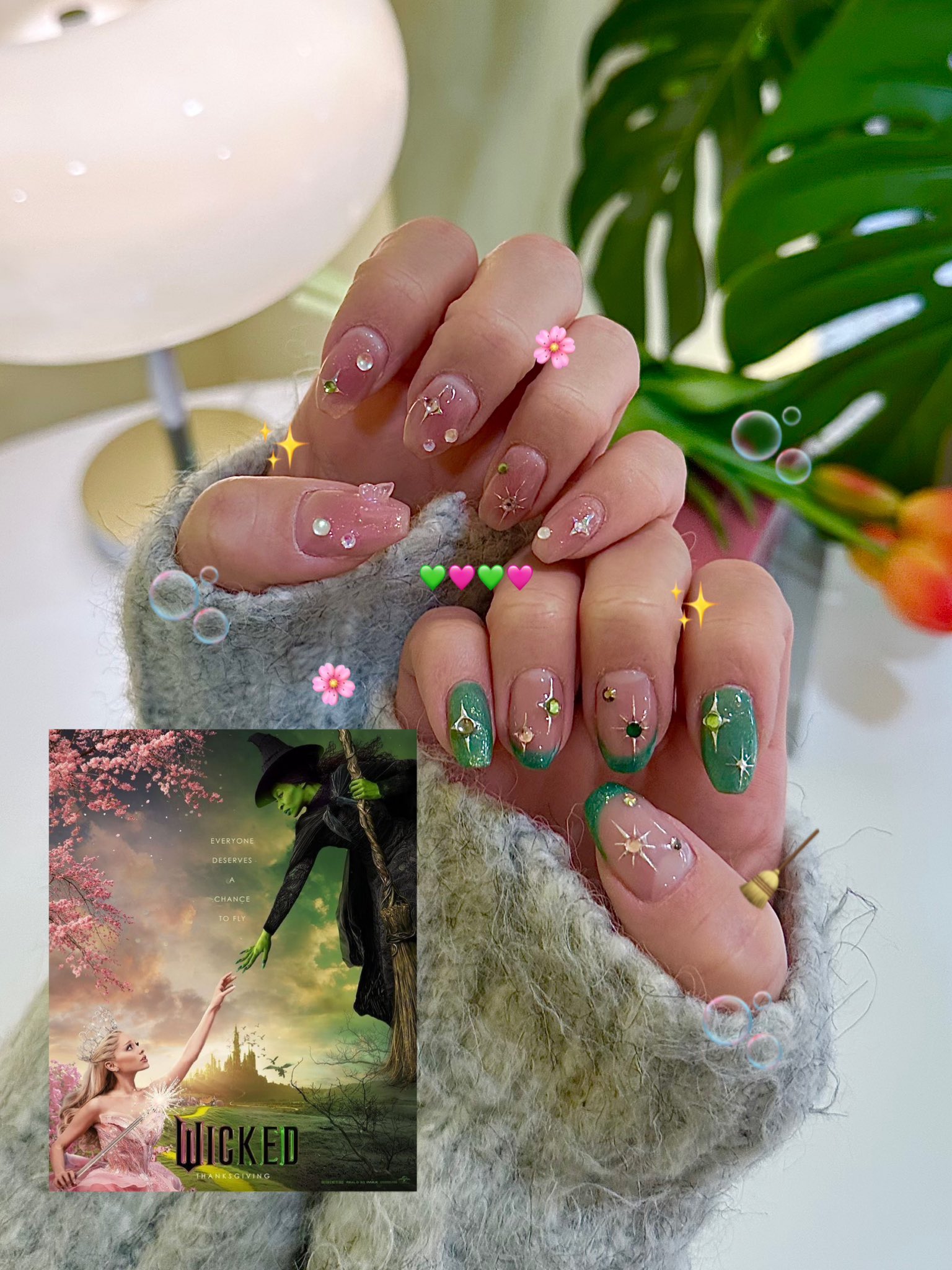 商品説明必読!!ホラーラビット☆ネイルパーツ 5個 商品説明必読