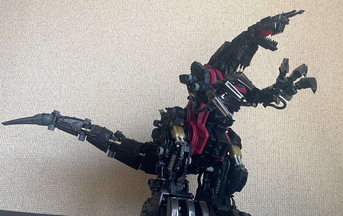 改造ゾイド AZ ブラッディデスザウラー AZデスザウラーを塗装して