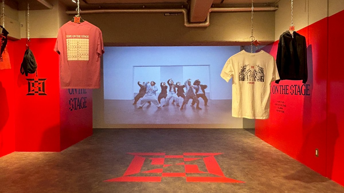 j-hope Tour 'HOPE ON THE STAGE' in JAPAN POP-UP STOREがオープン