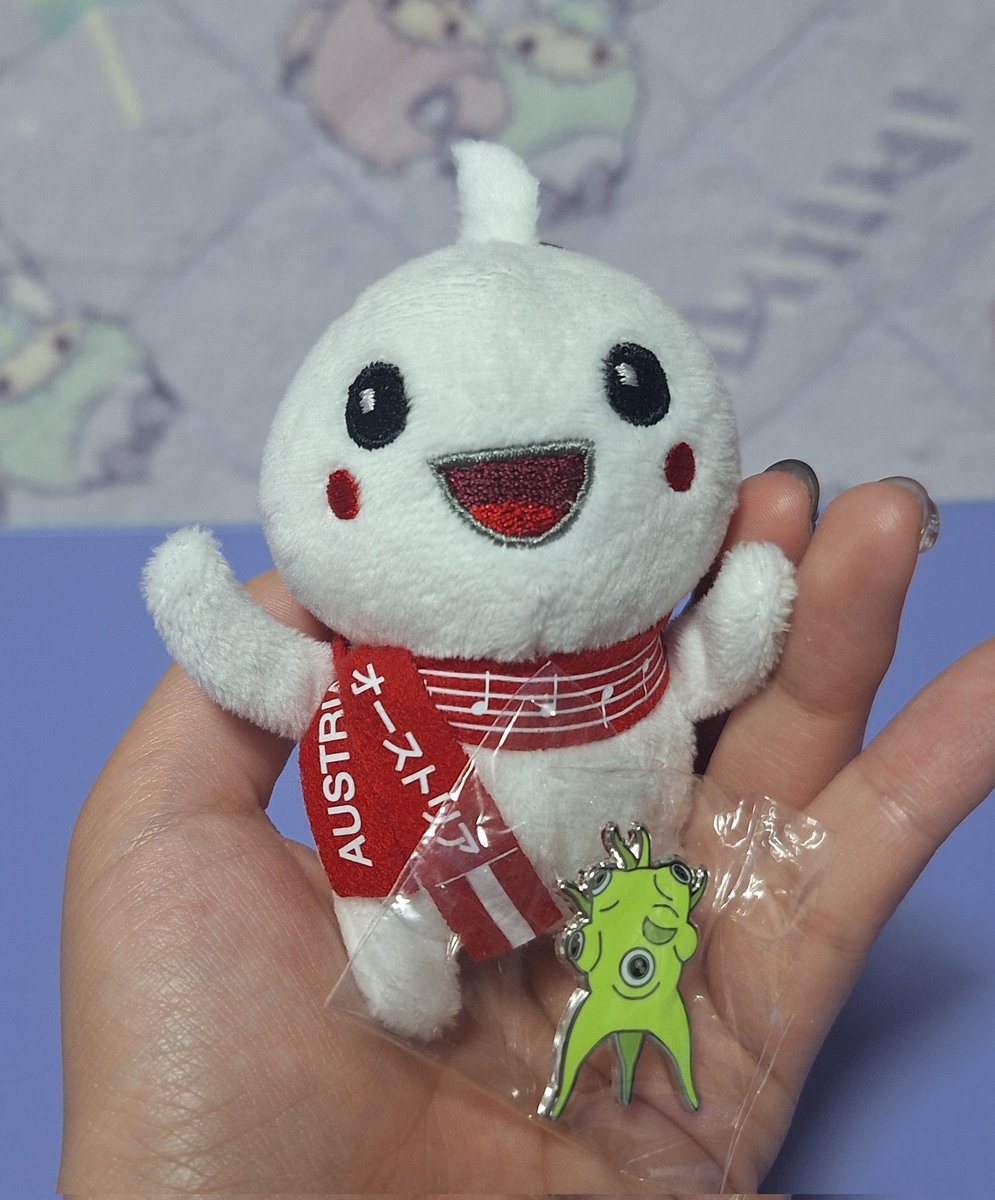 オーストリア 館 万博 アカシロアカ キーホルダー オーストリア 館