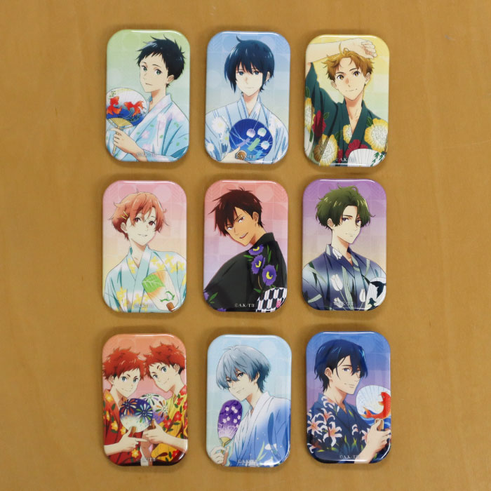 ツルネ 京アニショップ エクエア缶バッジ B 20点 未開封 ツルネ 京アニ