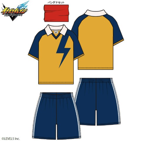 しまむら『イナズマイレブン』コラボ！雷門中のユニフォームセットが