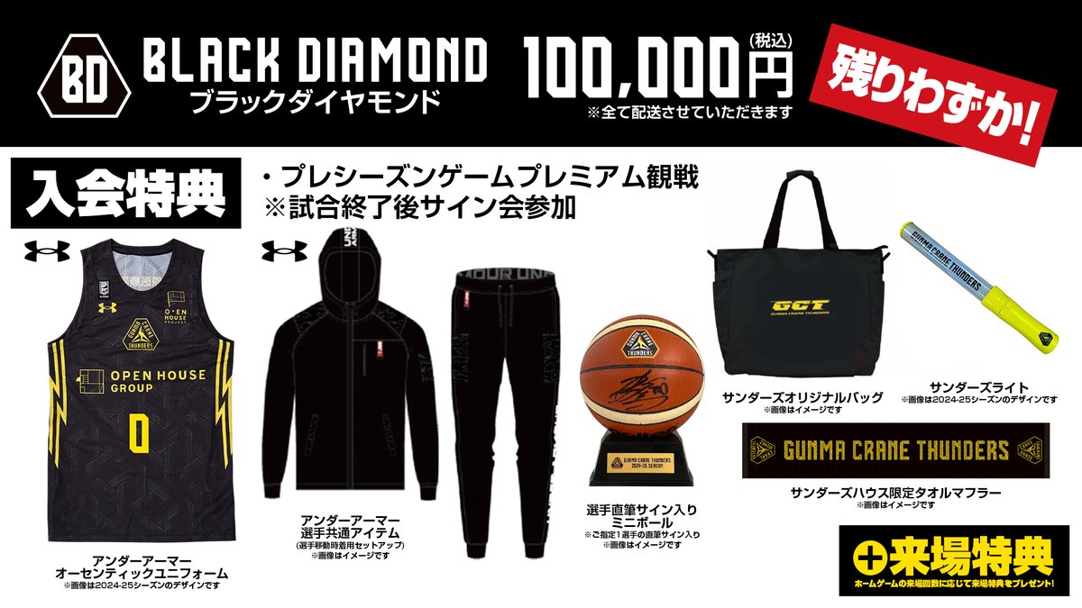 サンダーズハウス 🏠⚡️ ブラックダイヤモンド枠 残りわずか