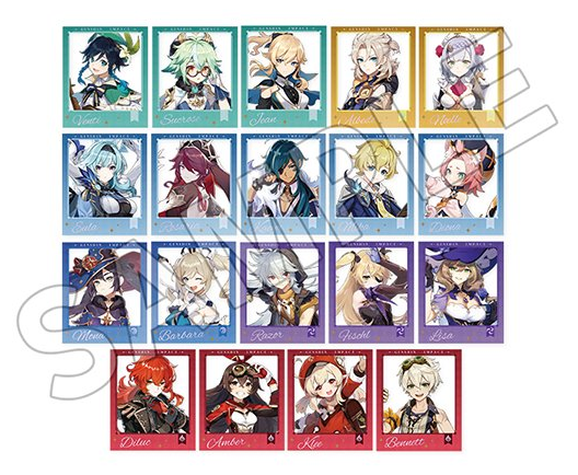 原神カフェ in ソウル」に、新規グッズ『透明ポラロイド＆ポーチ』が