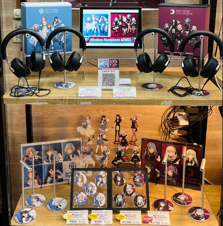 ☆『BanG Dream!』新規録り下ろしボイス搭載オーバーイヤーヘッドホン