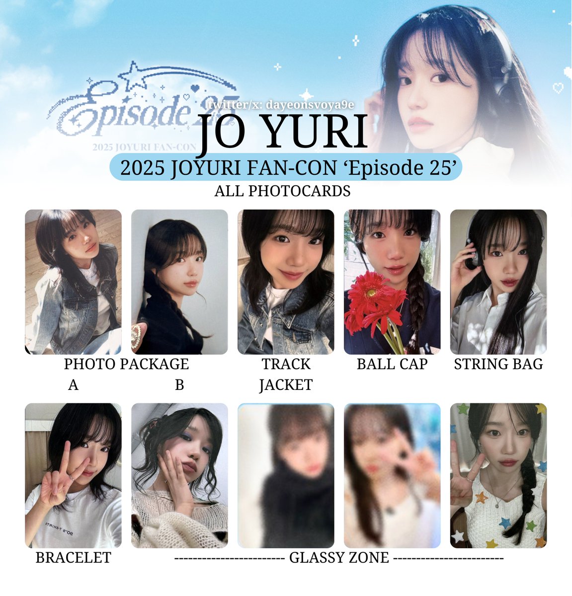 조유리 (JO YURI) | 2025 JOYURI FAN-CON 'Episode 25' PHOTOCARD