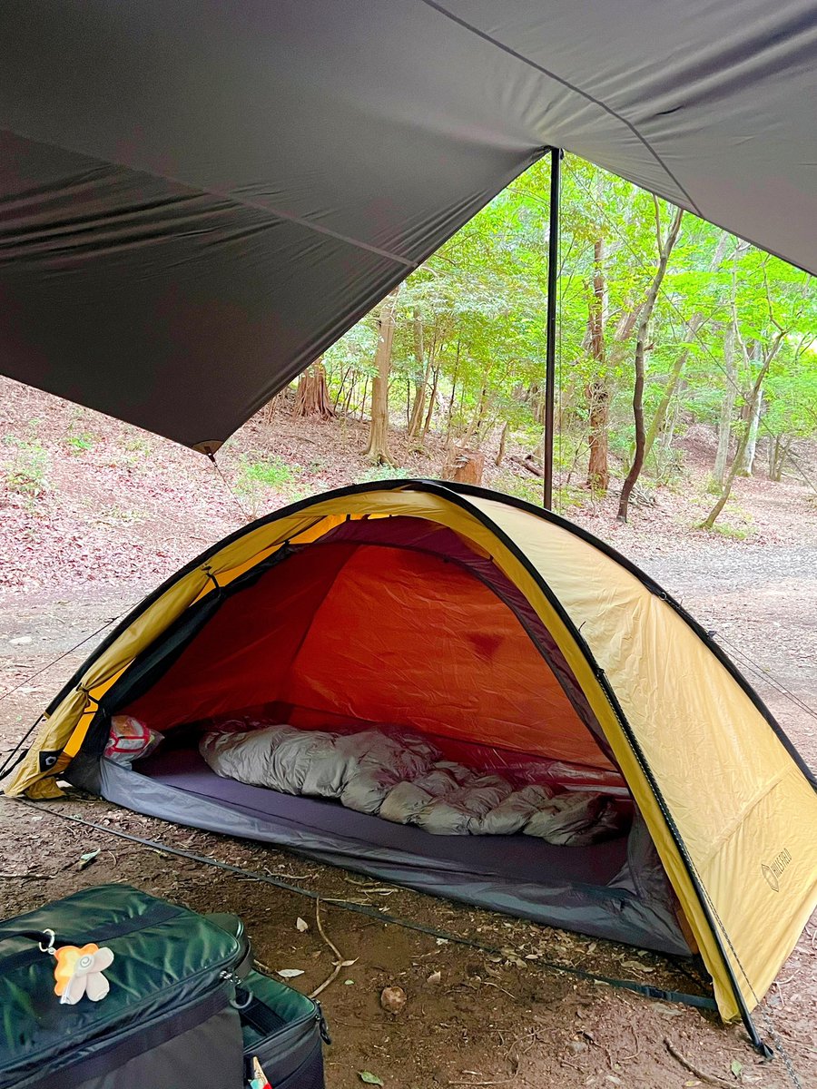 伊豆のぬし釣りさんのソロテント 来月発売予定の X ONE（クロスワン