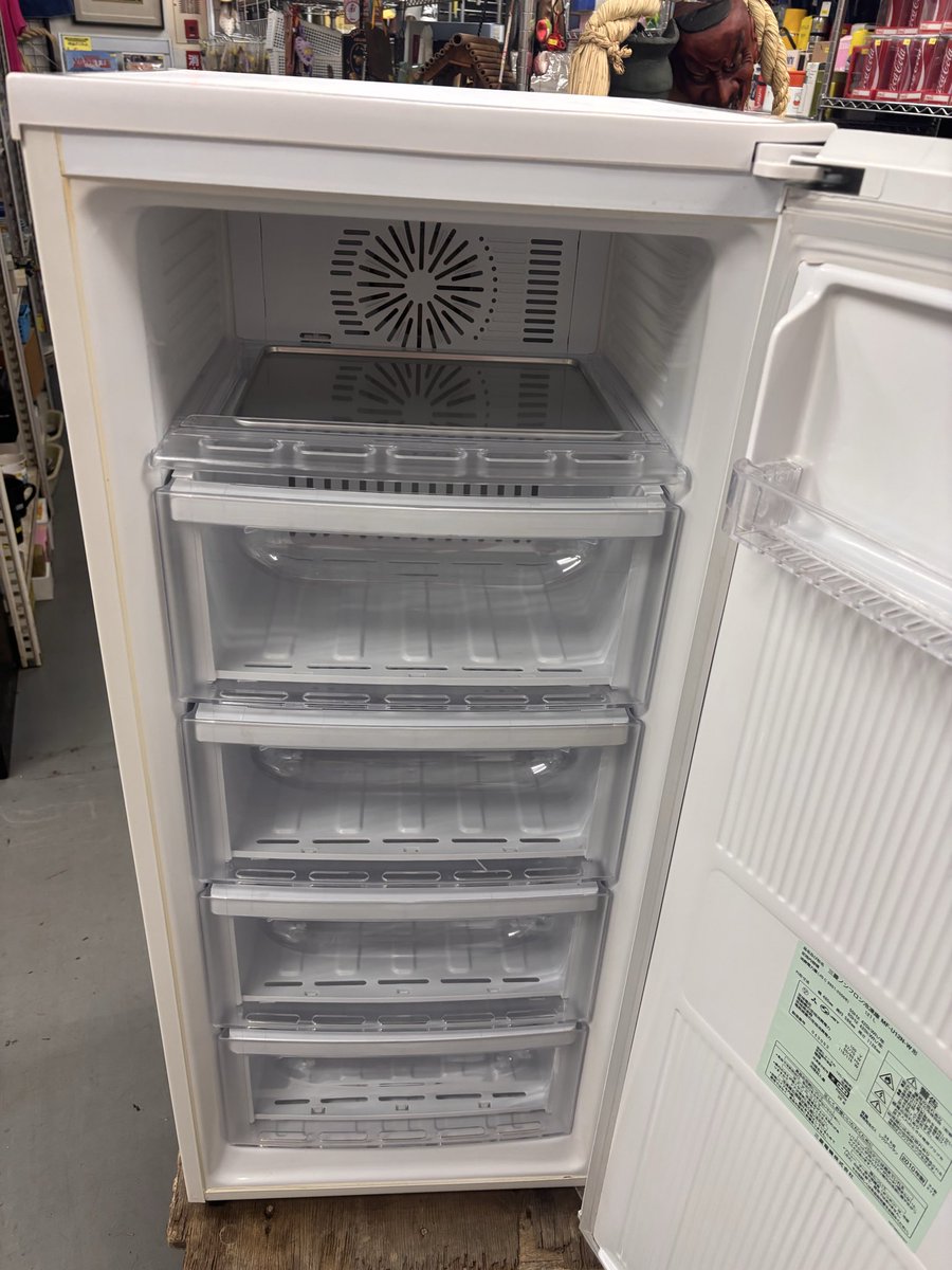 MITSUBISHI ノンフロン1ドア冷凍庫 MF-U21N-W 入荷いたしました 全定格