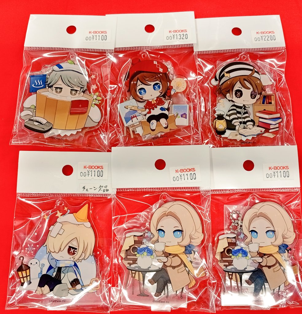 入荷情報】 第五人格 IdentityV スイパラコラボ Winter、Autumn 各種缶