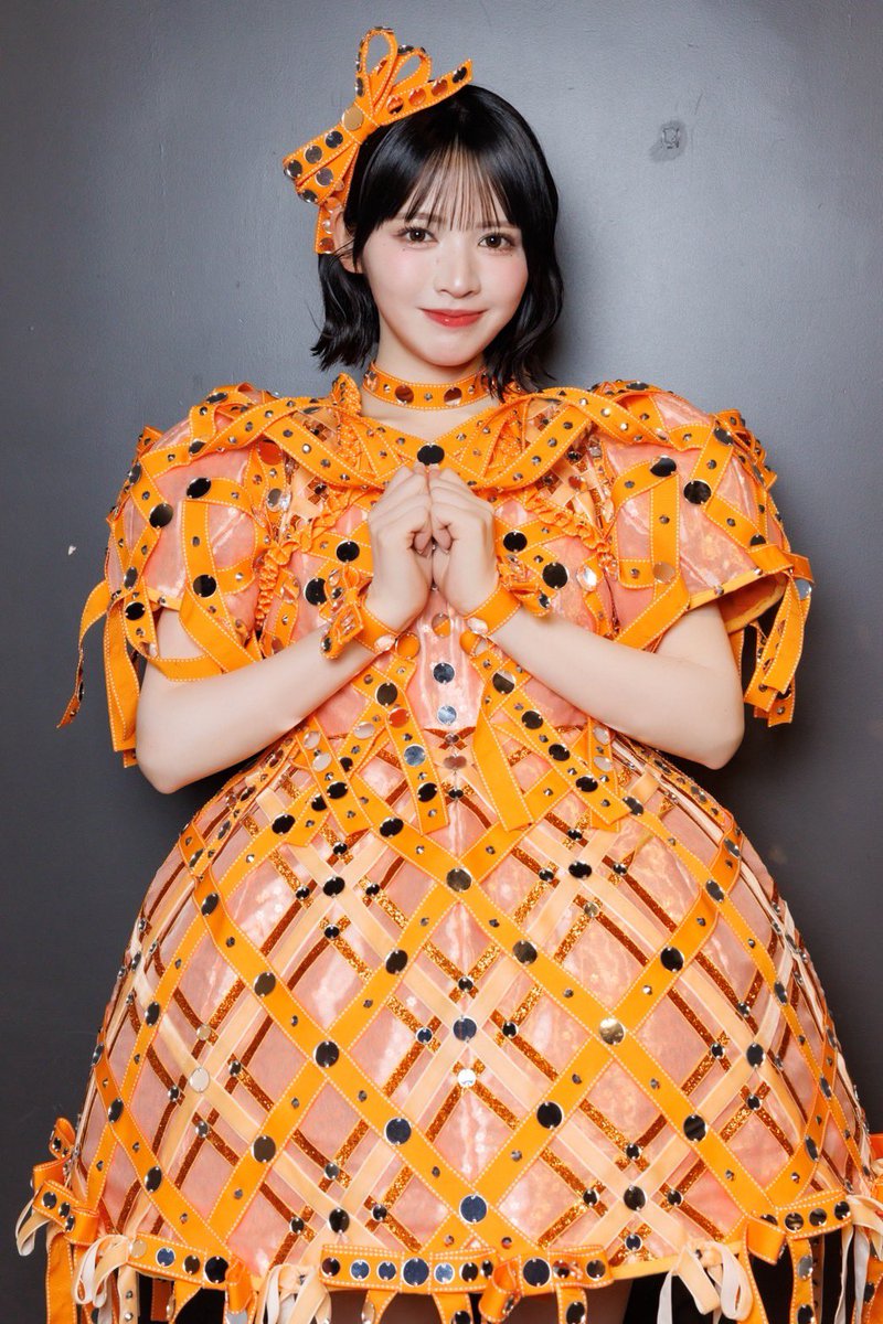 👗FRUITS ZIPPER 新衣装👗 ✨🪩ミラーボール衣装🪩✨ 🧡鎮西寿々歌