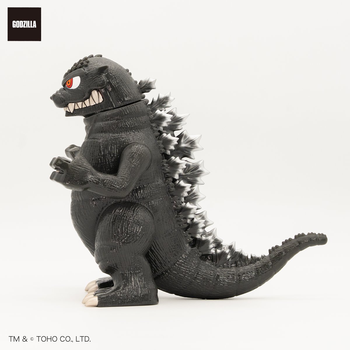 GODZILLA VINYL ART」TOUMAゴジラ（ブラック）プレミアムバンダイで2/7