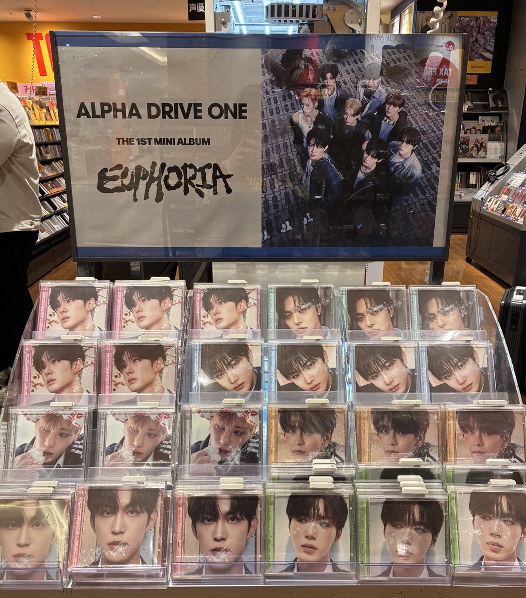 ALPHADRIVEONE】 THE 1ST MINI ALBUM『#EUPHORIA』 ⭐️JEWEL CASE Ver