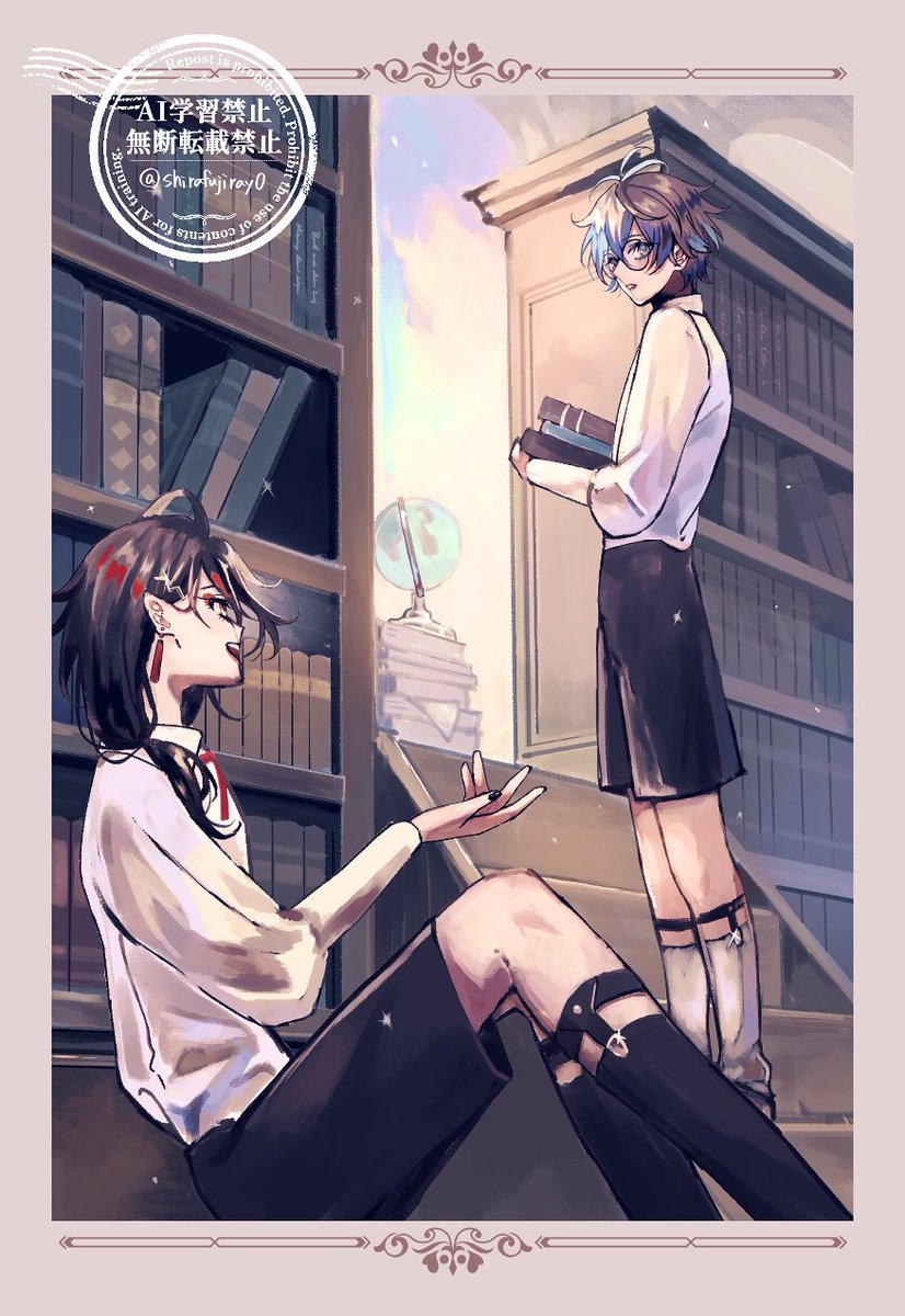 ポストカード3種(仮)の絵柄です ❤️💙/💛💙/💜💙 #voxike #Lucake #shuike