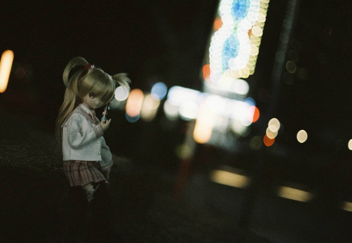 2月7日｜神戸ルミナリエ（フィルム版） 📍神戸市：東遊園地 📷Canon