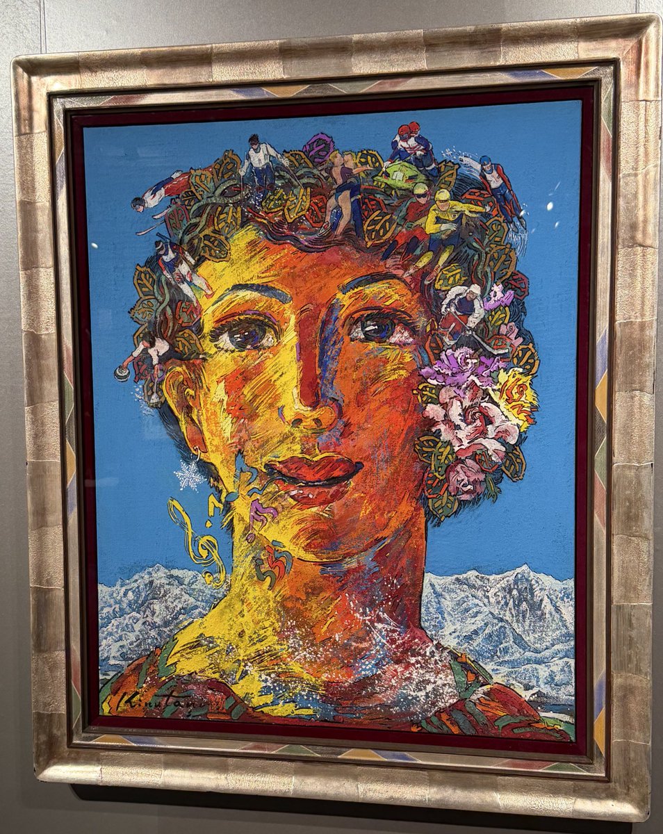 絹谷幸二 天空美術館。 何やら御利益のありそうな画が沢山。 こりゃ