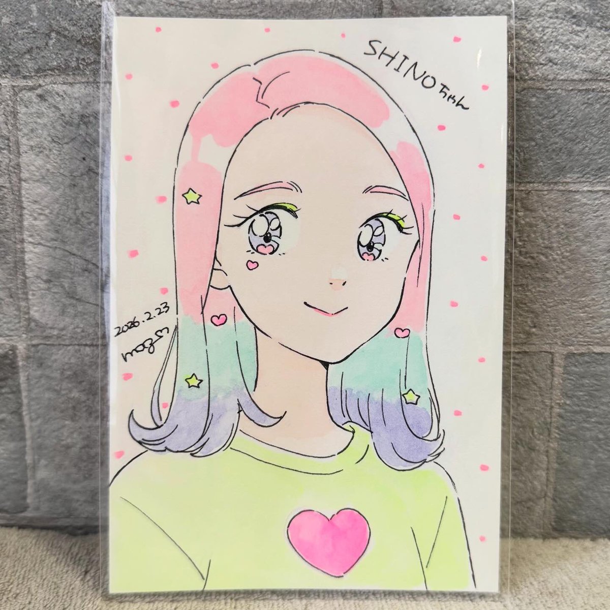 mog(@mami_mog)先生の似顔絵イベント行ってきた☆ めちゃくちゃ緊張